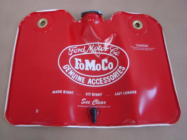 NEW 1965 Ford Mustang Windshield WASHER BAG WITH FOMOCO LOGO