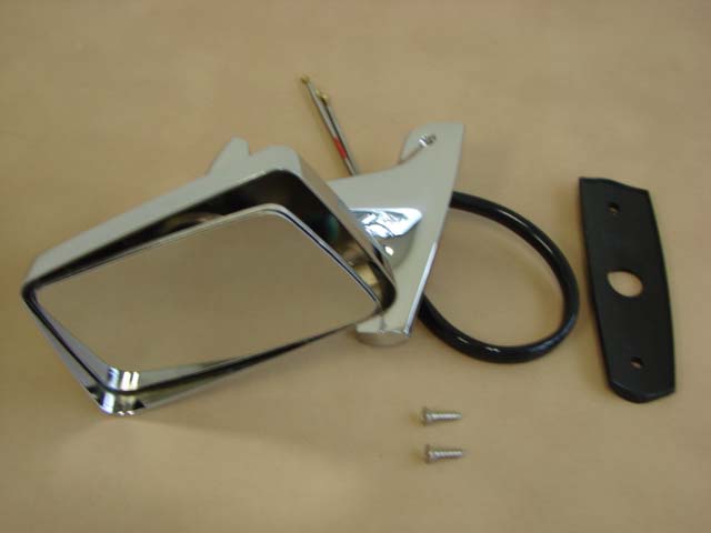1963 ford thunderbird side view mirror operation