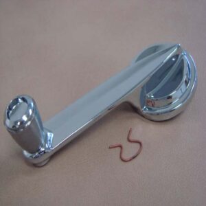 B23342C Window Handle, Chrome Knob