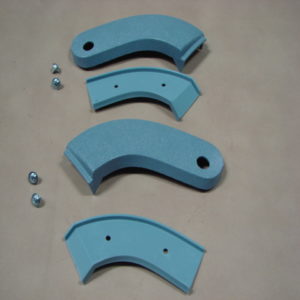 B61694I Seat Hinge Cover Pair, Blue