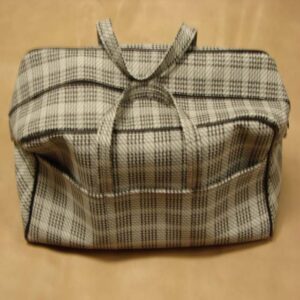 DAC10B Tote Bag, Plaid