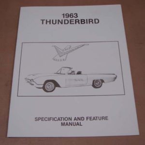 DLT023 Specification / Features Manual 1963