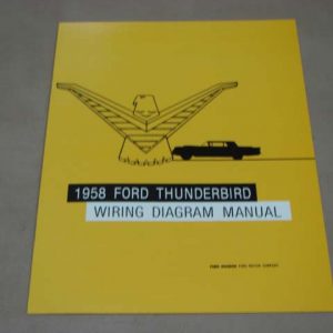 DLT038 Wiring Diagram 1958 Thunderbird