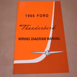 DLT046 Wiring Diagram 1966 Thunderbird