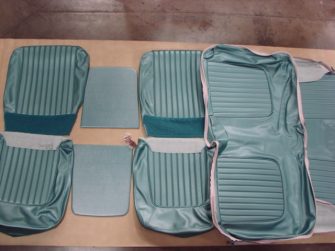 USC6101 Seat Cover Set, Aqua