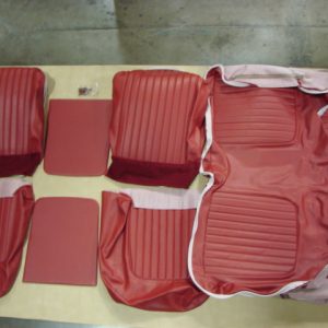 USC6105 Seat Cover Set, Red