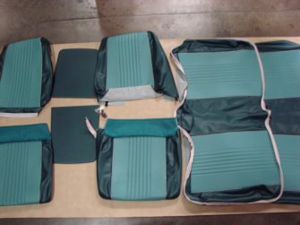 USC6301 Seat Cover Set, Aqua