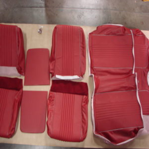 USC6306 Seat Cover Set, Red