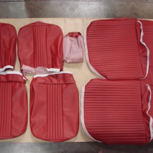 USC6408 Seat Cover Set, Red