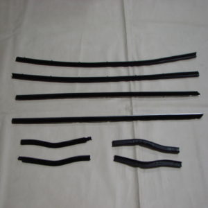 B21458S Belt Weatherstrip Full Set, 8 Piece