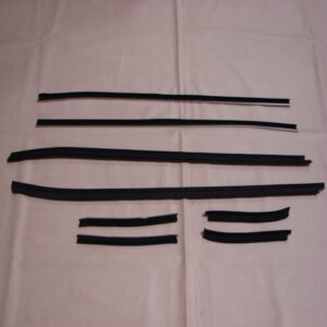 B21458Q Belt Weatherstrip Full Set, 8 Pieces