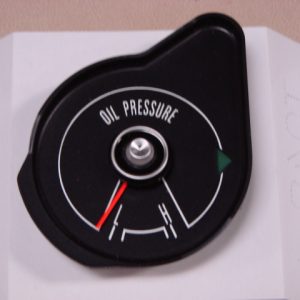 A9308A Oil Gauge, Black Face