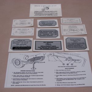 DDK003 Decal Kit, 12 Piece