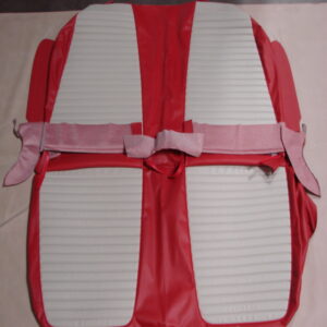 USC5706 Seat Cover, Red And White