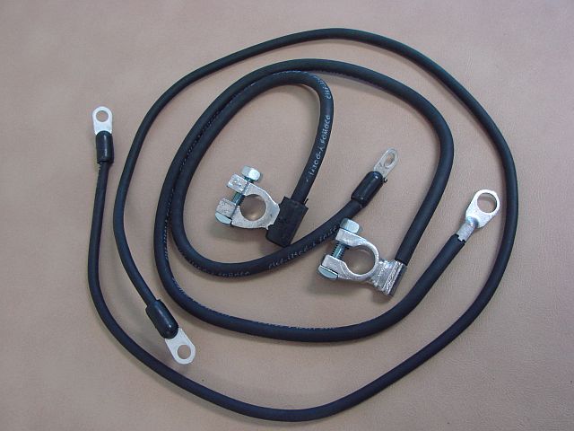 B14301S Battery Cable Set, Like Original - Larry's Thunderbird & Mustang  Parts