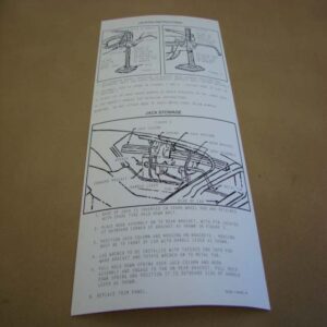 DDF503 Decal, Jack Instructions