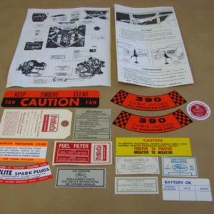 DDK007 Decal Kit, 13 Piece