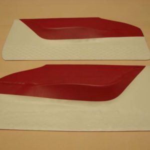 UDP5805 Door Panels, Red And White