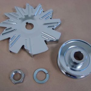 B10310C Alternator Fan And Pulley Kit, Chrome