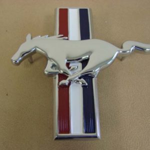 B16229F Fender Emblem, Horse Large Pin