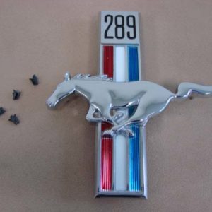 B16229D Fender Emblem, Horse With 289