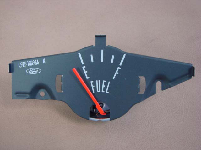 M 9305F Fuel Gauge 70 Gray Face For 1970 Ford Mustang (M9305F) - Larry