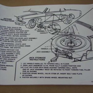 DDF514 Decal, Jack Instructions