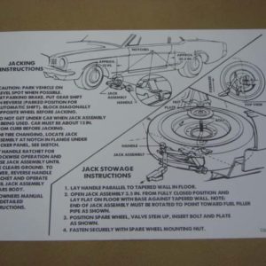 DDF515 Decal, Jack Instructions