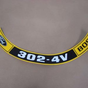 DDF025 Decal, Boss 302 4V