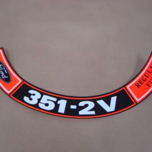 DDF032 Decal, 351 2V