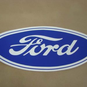 DDF606 Decal, Ford Oval, 10 Inch