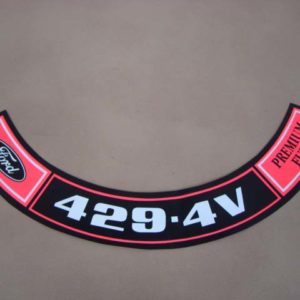 DDF052 Decal, 429 4V