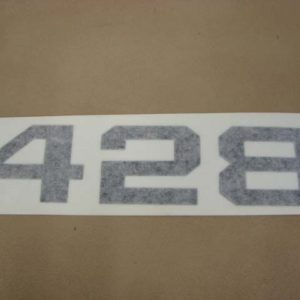 DDF619 Decal, Hood Decal, Black