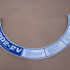 DDF316 Decal, Emission