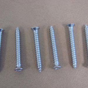 DHK7036 Upper Weatherstrip Trim Screws (6 Pieces)