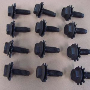 DHK2115 Fender Bolts With Star Washers (12 Pieces)