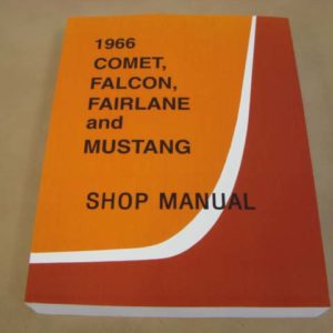 DLT135 Shop Manual 1966 Mustang