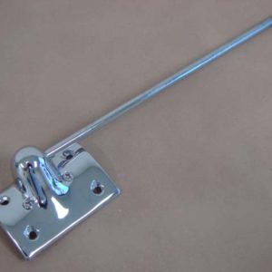 B04145F Sun Visor Arm And Bracket, Chrome