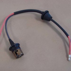 B13560D License Lamp Wire And Socket