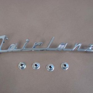 B16604B Fairlane Hood Script