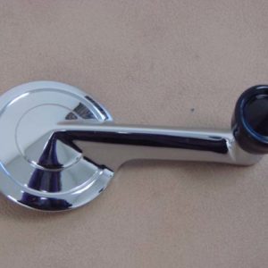 B30322D Quarter Window Handle, Black Knob