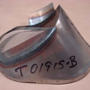 B01915C Vent Air Duct Scoop, Metal