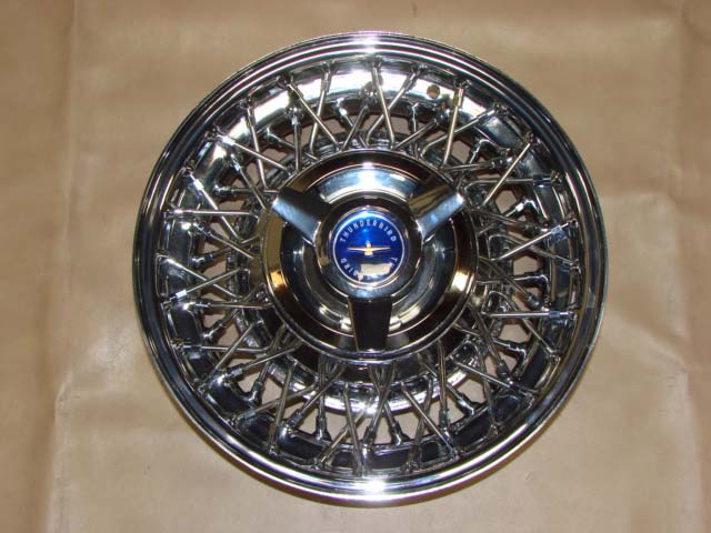 A1015NBU Wire Wheel With Blue Spinner, 15", Chrome - Larry's ...