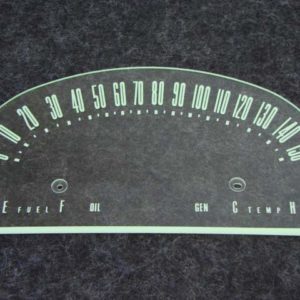 B17265A Speedometer Face