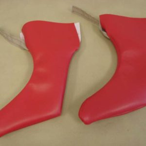 UBT5503 Backrest Booties, Red