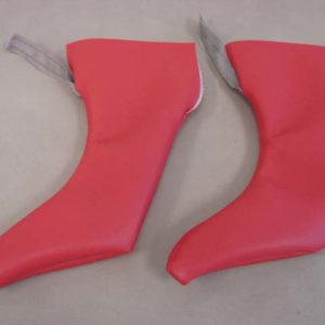 UBT5604 Backrest Booties, Red