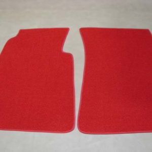 UCM5604 Carpet Floor Mats, Red