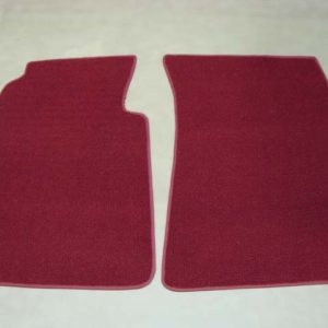 UCM5704 Carpet Floor Mats, Red