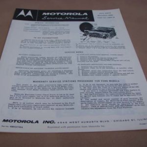 DLT066 Radio Service Manual