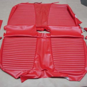 USCE5705 Seat Cover, Red With Embossment